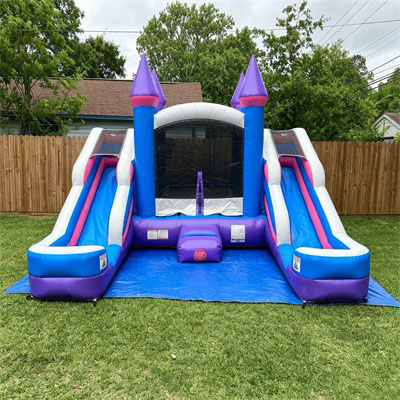 Giant challenge sport hoop inflatable basketball games