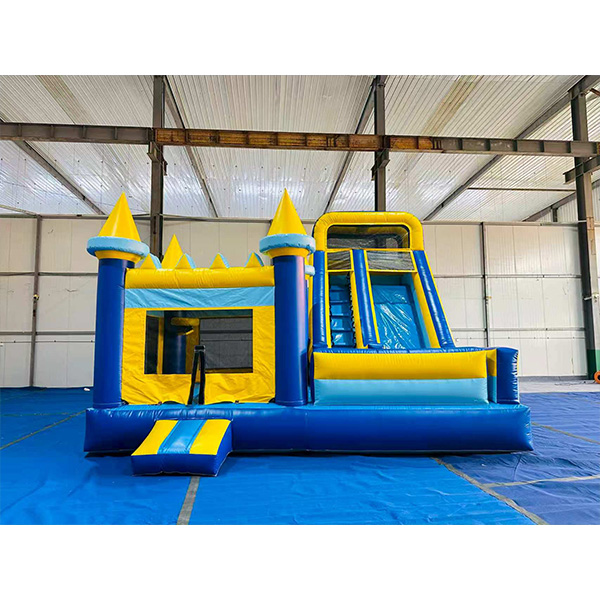 Blue Red Inflatable Water Slide Bouncy Castle Inflatable Waterslide for Adults
