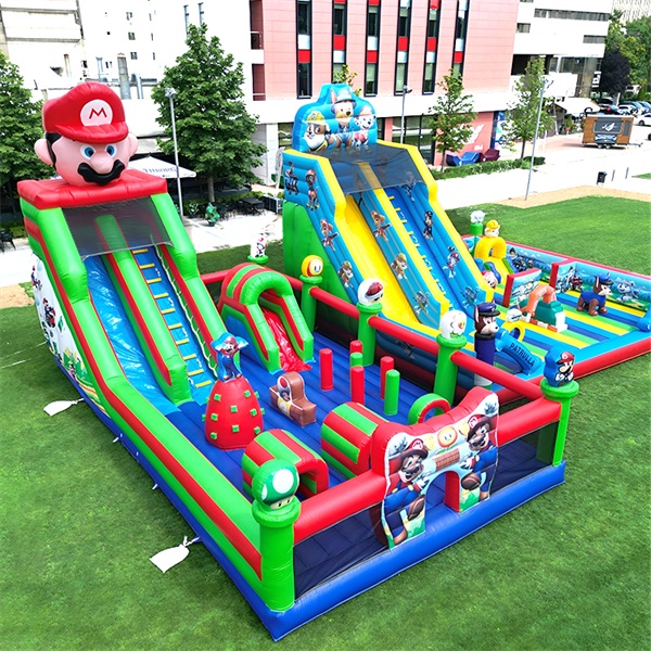 Black & Yellow Inflatable Water Slides Hupfburg Water Slides