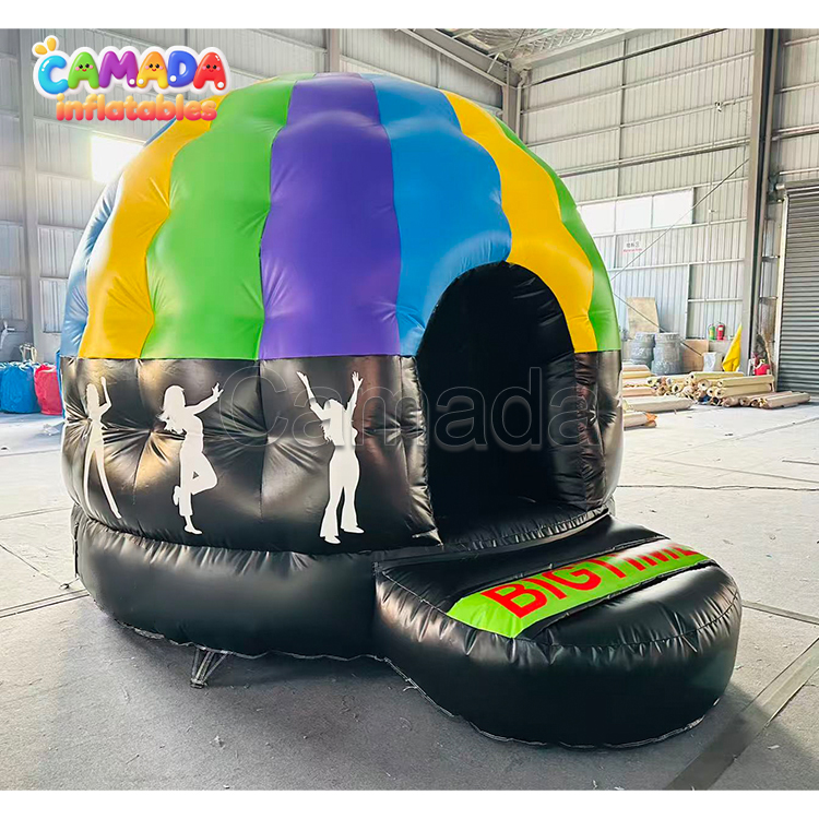 Disco Jumping Bounce House Inflatable Moonwalk Castle