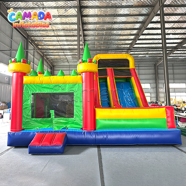 Combo Bounce House 6m Popular Castle and Slide