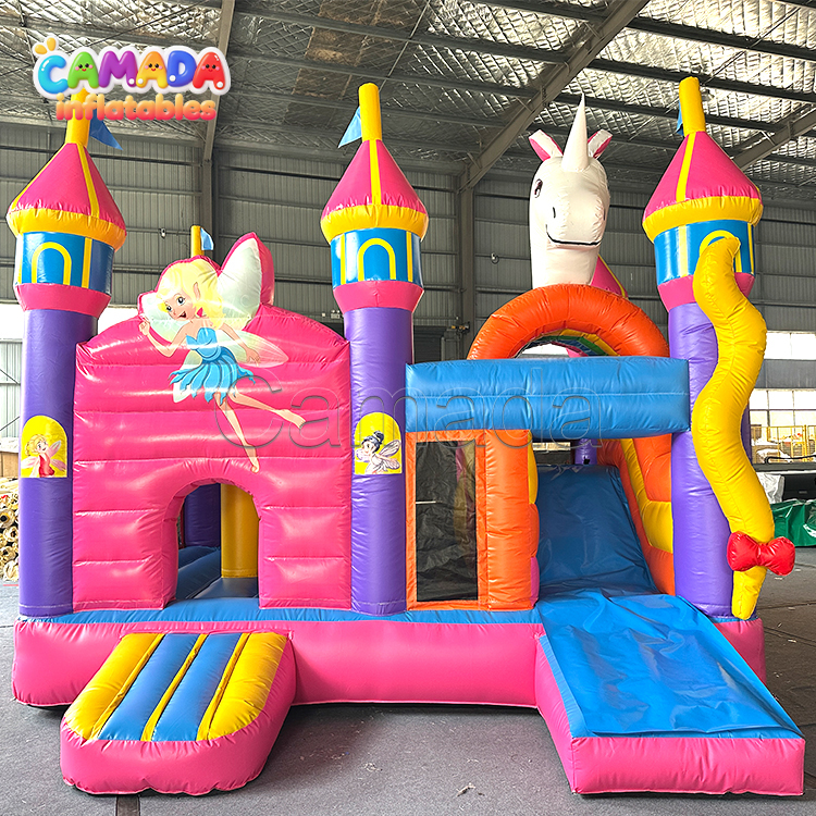 Commercial Hupfburg Factory High Quality Bounce House and Slide Inflatable Event Rental Castillo Inflable for Kids Party