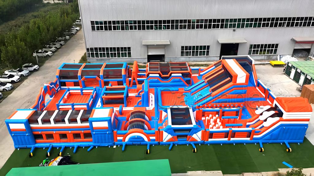Adult Bounce House Outdoor/Indoor Giant Inflatable Theme Park for Kids Play Center Playground