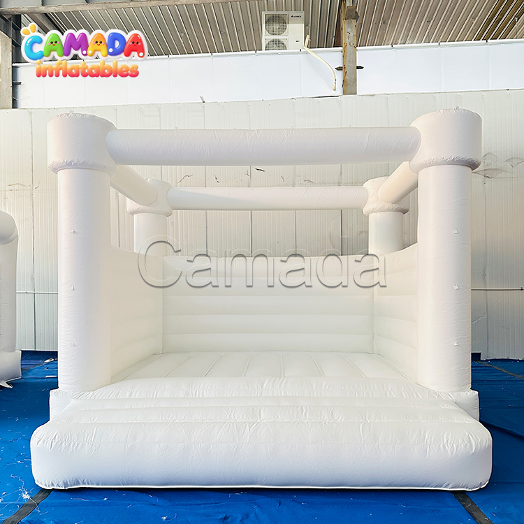 White Bounce House Commercial White Jumping Castle for Kids and Adults