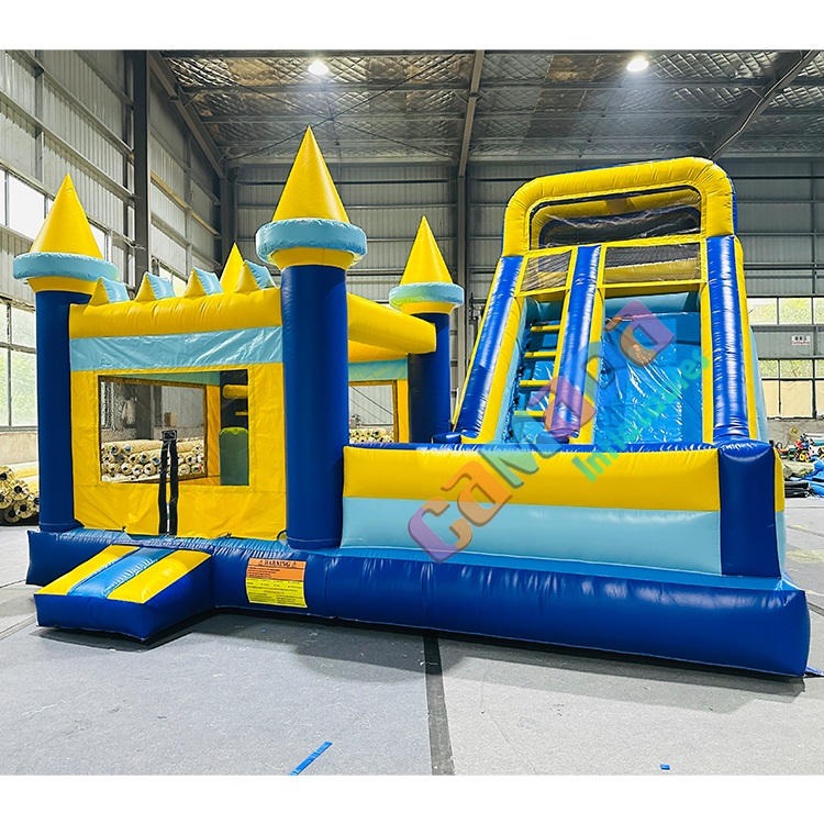 Commercial Wet Dry Bouncer Slide Combo Castillo Inflable Gonflable Inflatable Moonwalk Jumping Bounce Combo and Giant Slide