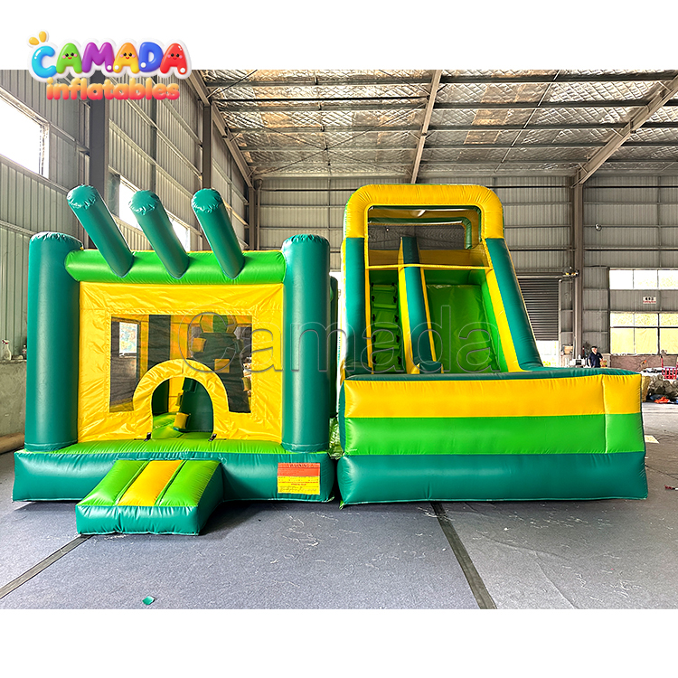 Most Popular Design Inflatable Bounce Combo and Large Slide PVC Jumping Bouncer Castle and Slide