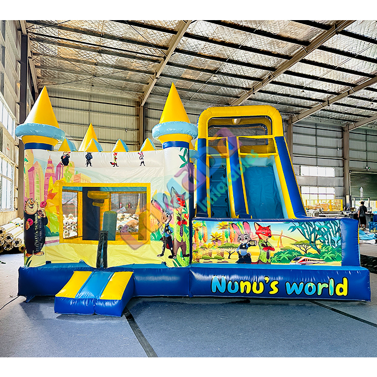 Manufacturer Price Castle Party Rental Inflatable Bounce Combo and Giant Slide Bouncer Jumper Commercial Grade Bouncer Castle and Slide